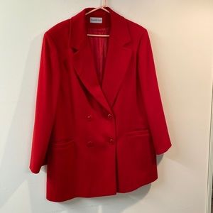 Charles Klein  Forstmann 100% wool jacket size 16